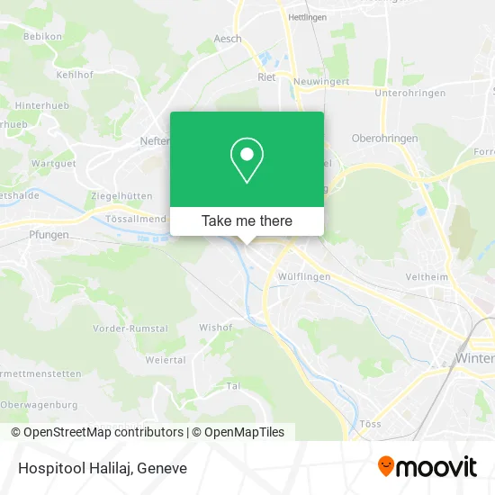 Hospitool Halilaj map