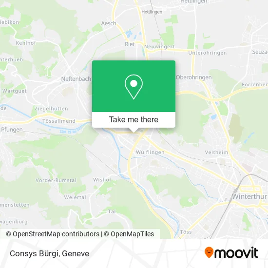 Consys Bürgi map