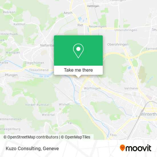 Kuzo Consulting map