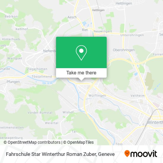 Fahrschule Star Winterthur Roman Zuber map