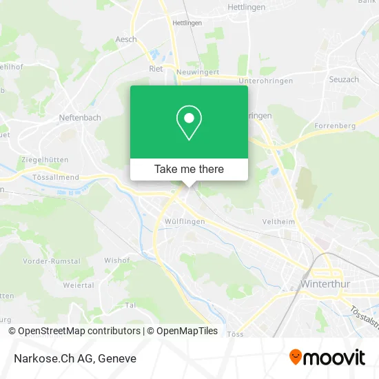 Narkose.Ch AG map