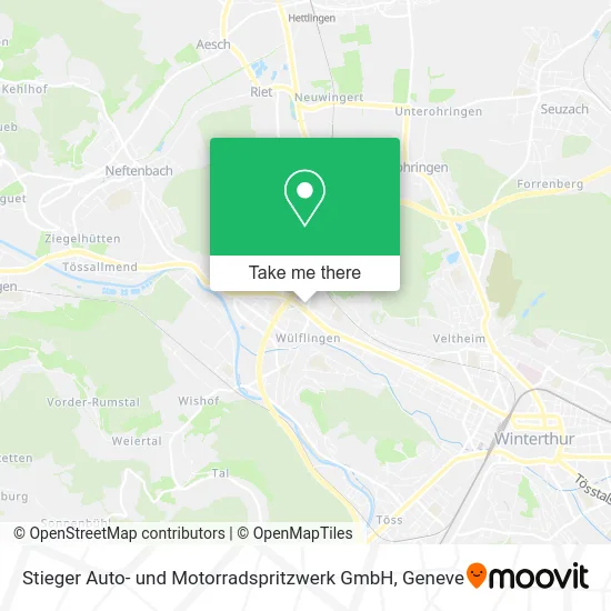Stieger Auto- und Motorradspritzwerk GmbH map