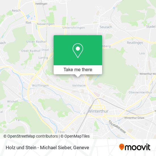 Holz und Stein - Michael Sieber map