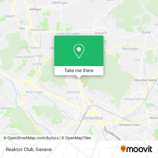 Reaktor Club map