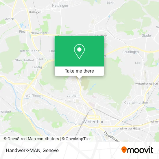 Handwerk-MAN map