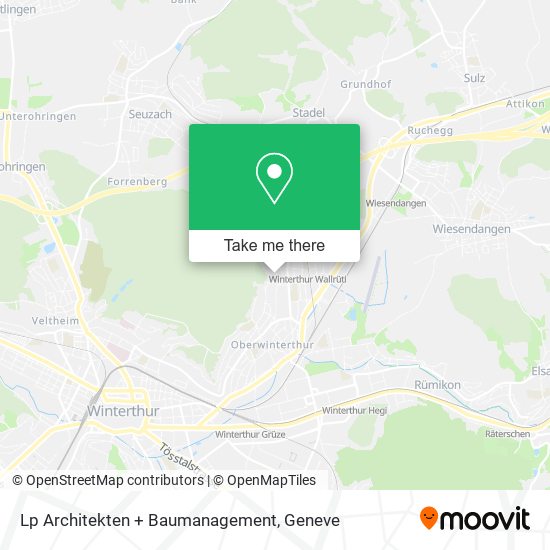 Lp Architekten + Baumanagement map