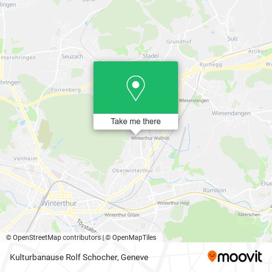 Kulturbanause Rolf Schocher map