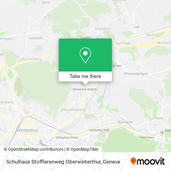 Schulhaus Stofflerenweg Oberwinterthur map