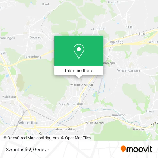 Swantastic! map