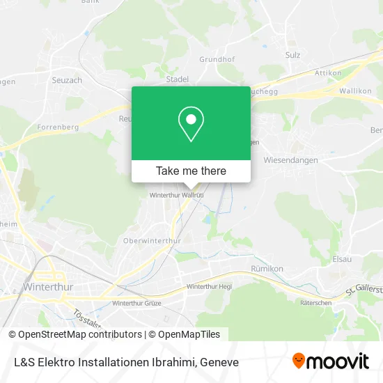 L&S Elektro Installationen Ibrahimi map