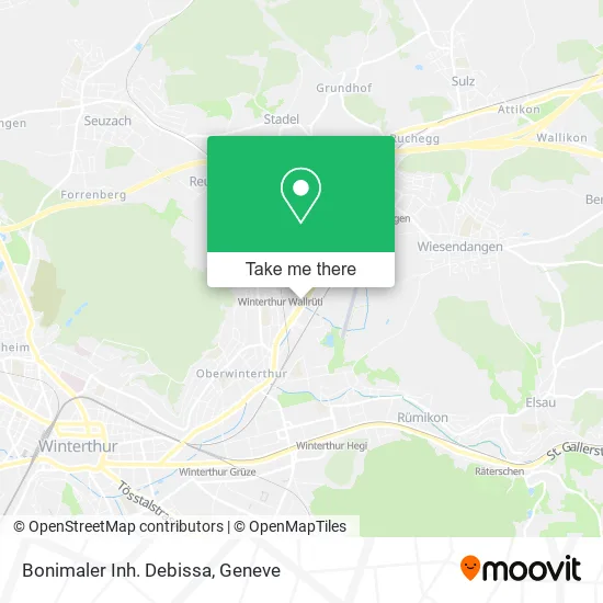 Bonimaler Inh. Debissa map