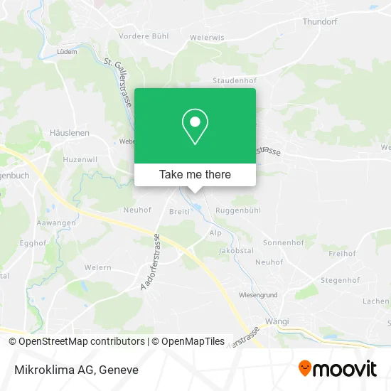 Mikroklima AG map