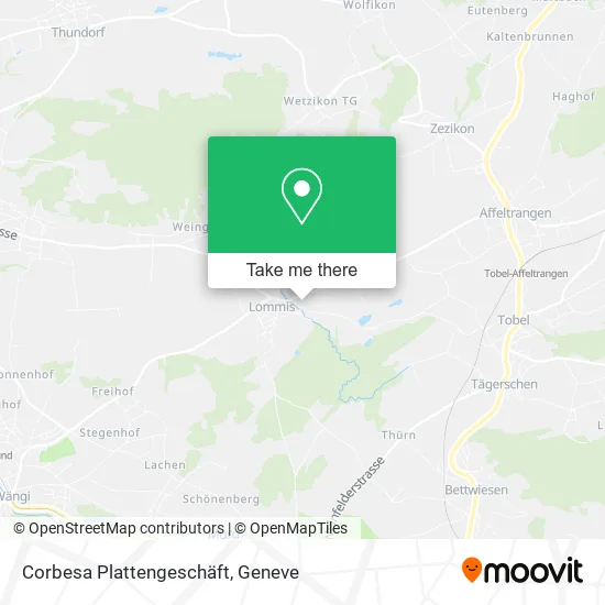 Corbesa Plattengeschäft map