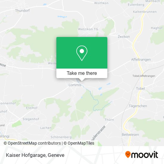 Kaiser Hofgarage map