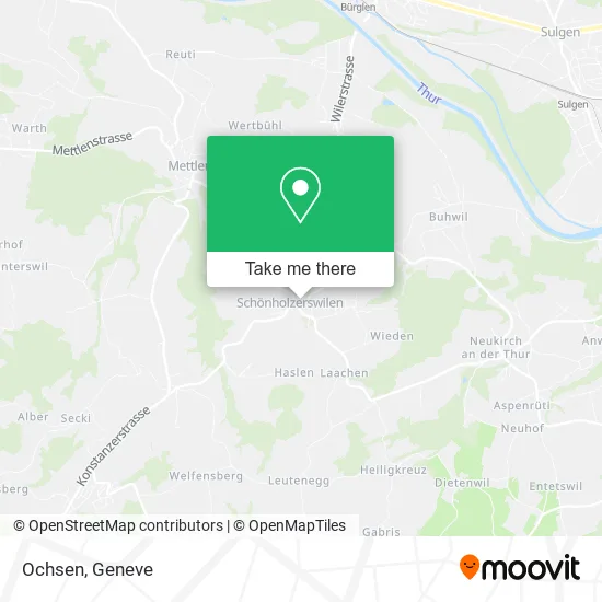 Ochsen map