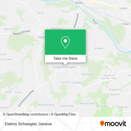 Elektro Schwegler map