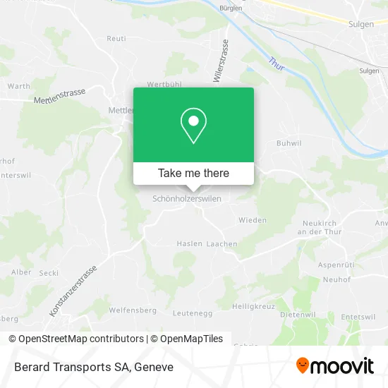 Berard Transports SA map