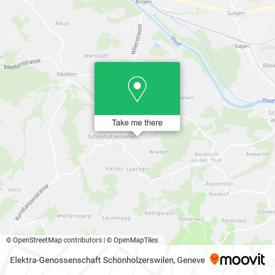 Elektra-Genossenschaft Schönholzerswilen map