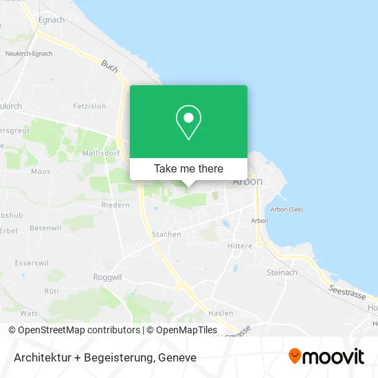 Architektur + Begeisterung map