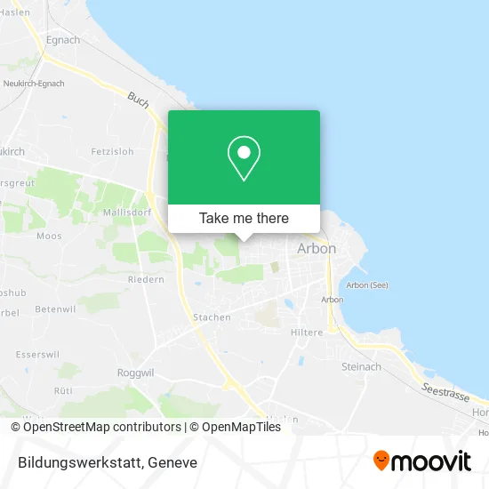 Bildungswerkstatt map