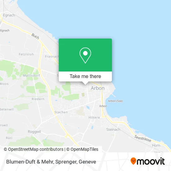 Blumen-Duft & Mehr, Sprenger map