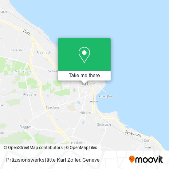 Präzisionswerkstätte Karl Zoller map