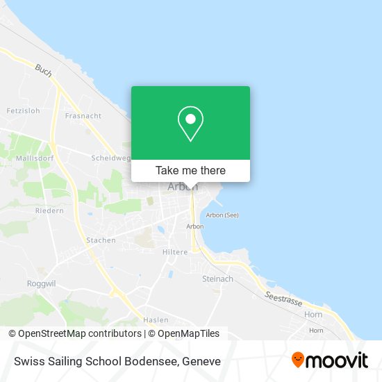 Swiss Sailing School Bodensee plan