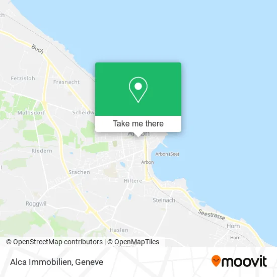 Alca Immobilien map