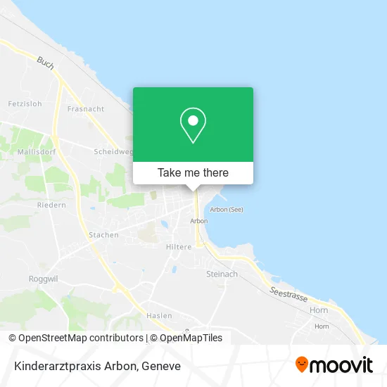 Kinderarztpraxis Arbon map