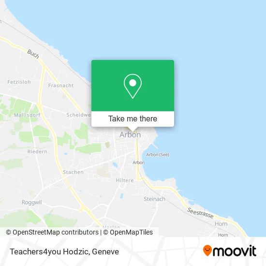 Teachers4you Hodzic map