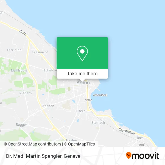 Dr. Med. Martin Spengler map