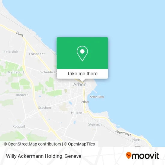 Willy Ackermann Holding map