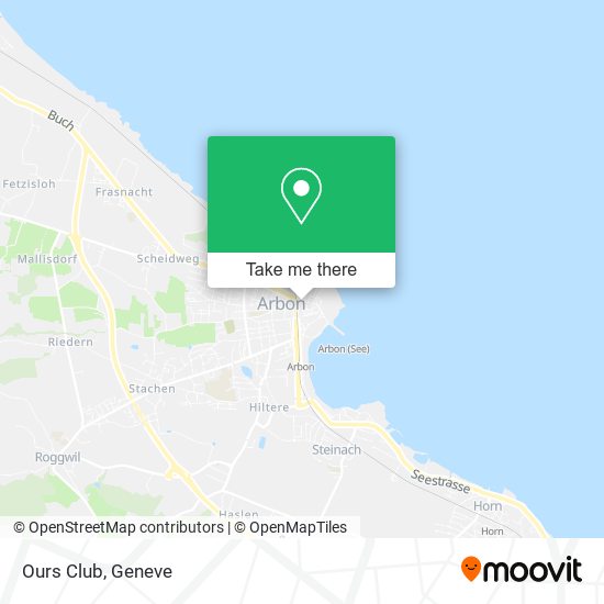 Ours Club map