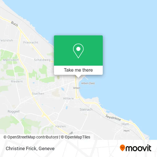 Christine Frick map