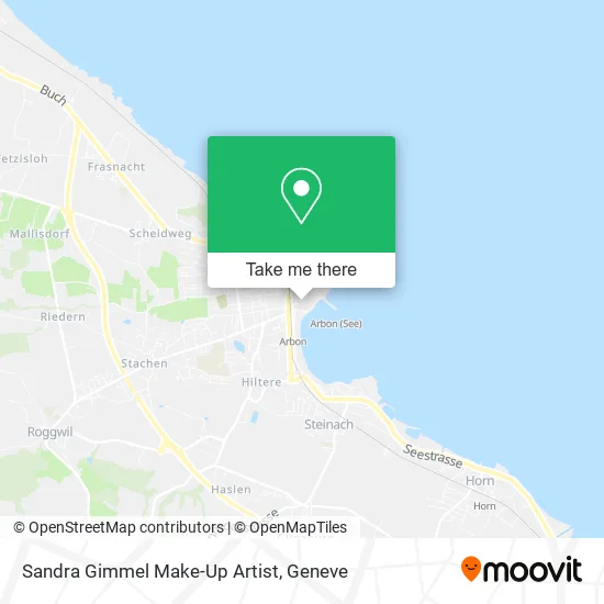Sandra Gimmel Make-Up Artist map