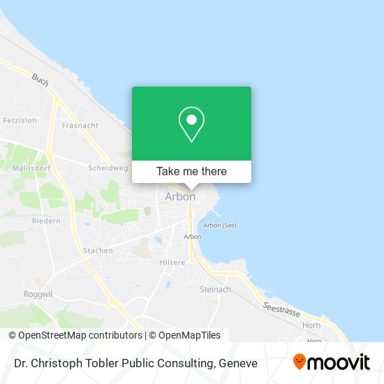 Dr. Christoph Tobler Public Consulting map