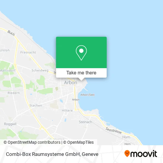 Combi-Box Raumsysteme GmbH map