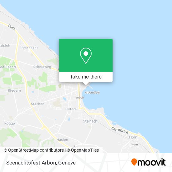 Seenachtsfest Arbon map