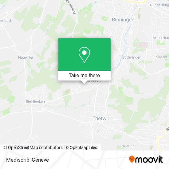 Mediscrib map