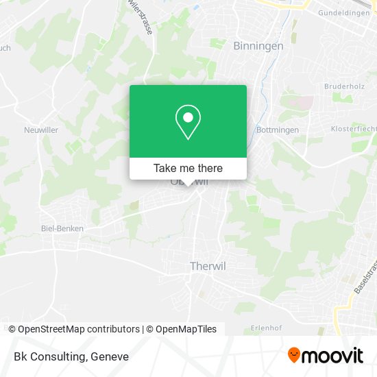 Bk Consulting map