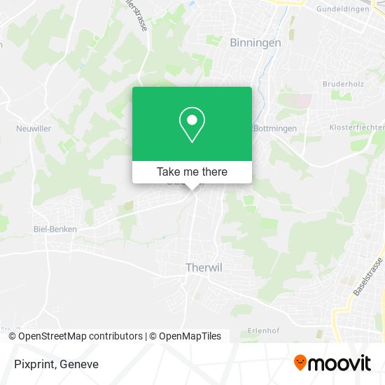 Pixprint map