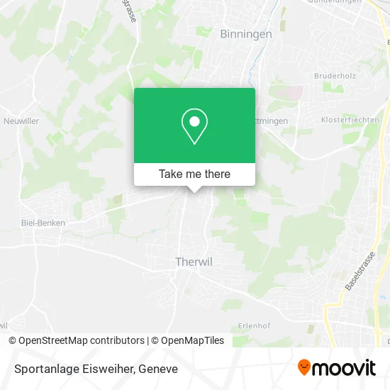 Sportanlage Eisweiher map