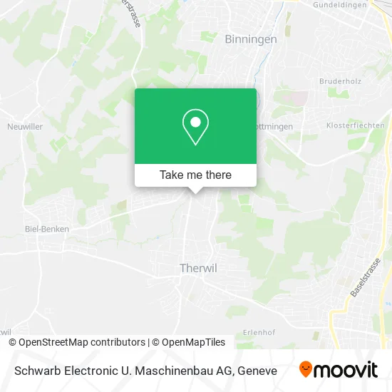 Schwarb Electronic U. Maschinenbau AG map