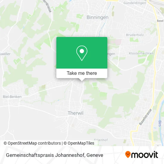 Gemeinschaftspraxis Johanneshof map
