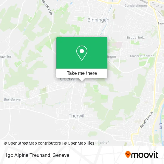 Igc Alpine Treuhand map