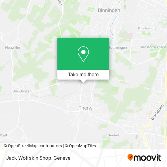 Jack Wolfskin Shop map