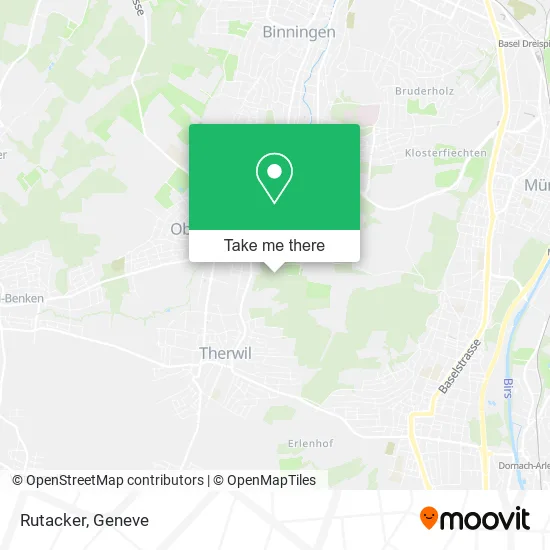 Rutacker map