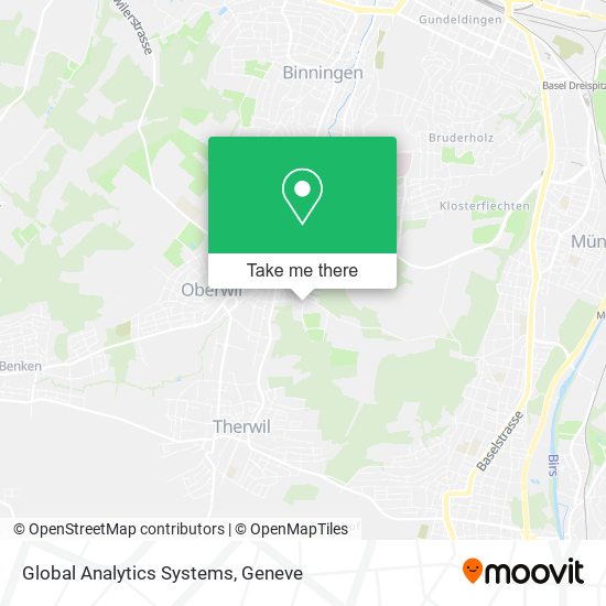 Global Analytics Systems map