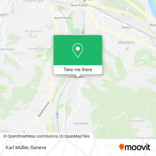 Karl Müller map