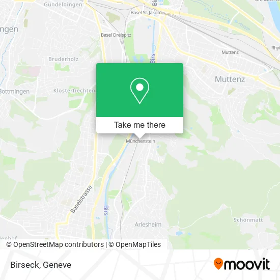 Birseck map